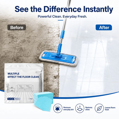 Concentrated Multi-Surface Floor Cleaning Sheets – Fresh Scent