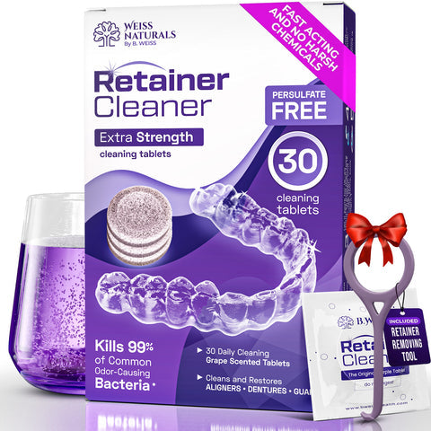 Daily Retainer & Aligner Cleaner Tablets