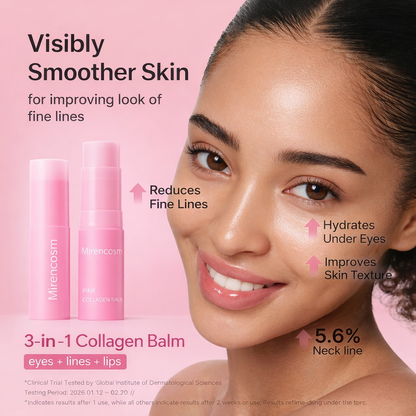 Pink Collagen Volume Multi Balm & Pink Collagen Volume Eye Mask