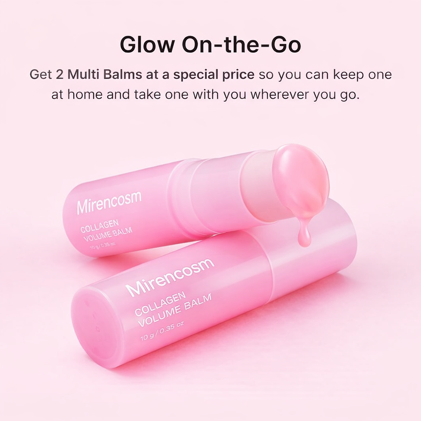 Pink Collagen Volume Multi Balm & Pink Collagen Volume Eye Mask