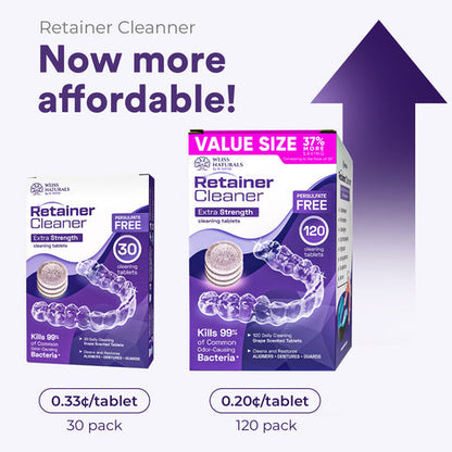 Daily Retainer & Aligner Cleaner Tablets