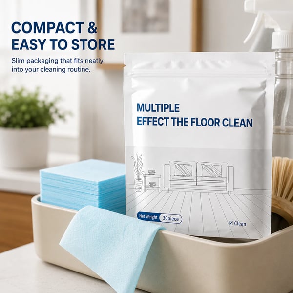 Concentrated Multi-Surface Floor Cleaning Sheets – Fresh Scent