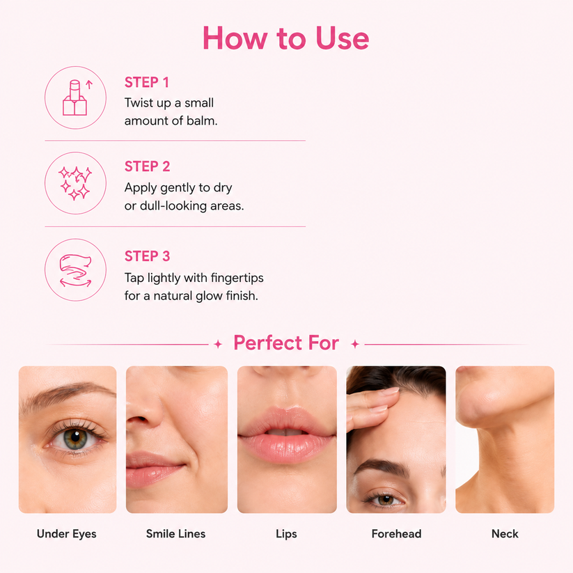 Pink Collagen Volume Multi Balm & Pink Collagen Volume Eye Mask