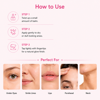Pink Collagen Volume Multi Balm & Pink Collagen Volume Eye Mask
